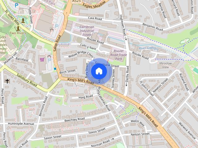 Albert Street, Hightown, Wrexham, LL13
