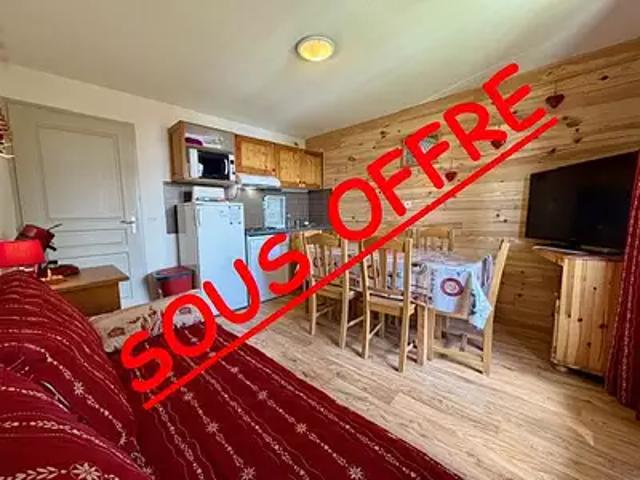 Albiez Montrond 73300 Achat / Vente appartement 2 pièces t2 terrasse balcon