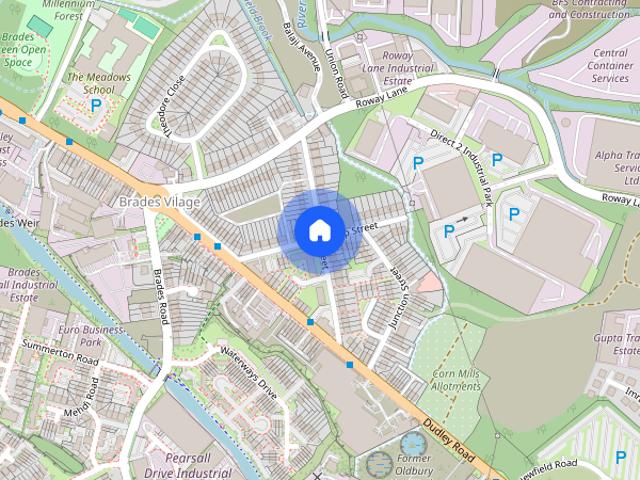 Albion Street, Oldbury, West Midlands, B69