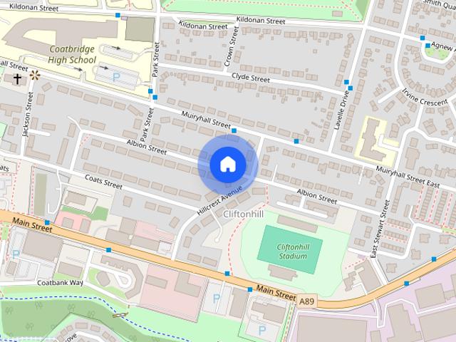 Albion Street, Coatbridge, Lanarkshire, ML5