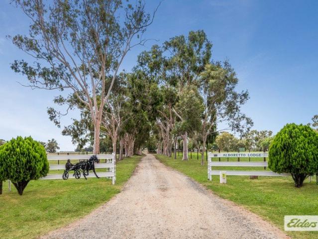 Alboretto Lodge, 74.40 Ha / 183.85 Ac. 100 Meg Ground Water Licence & S&D Supply. Very Versatile Irrigation, Fattening, Lucerne, Equine Farm