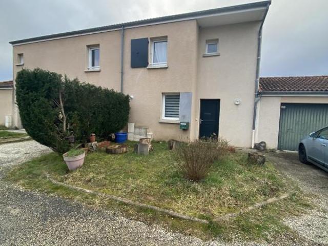 ALBOUSSIERE VILLA T4 83.40 M2 DUPLEX AVEC GARAGE ET JARDIN