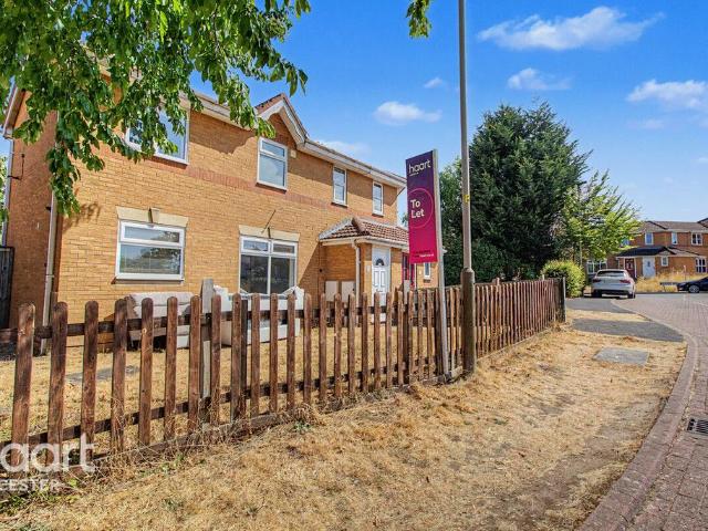 Alcott Close, Leicester 2 bed semi detached house to rent £1,050 pcm £242 pw