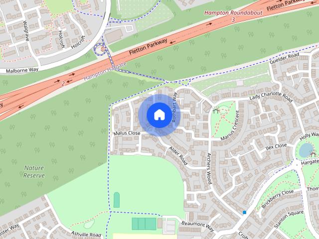 Alder Road, Hampton Hargate, Peterborough, Cambridgeshire, PE7