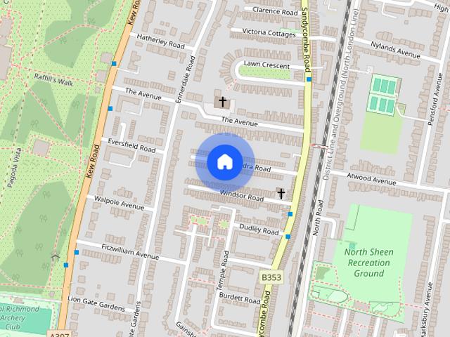 Alexandra Road, Kew, Surrey, TW9