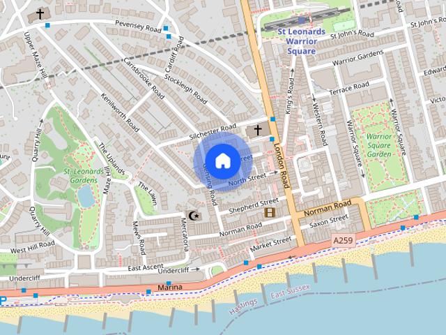 Alfred Street, St. Leonards On Sea, TN38