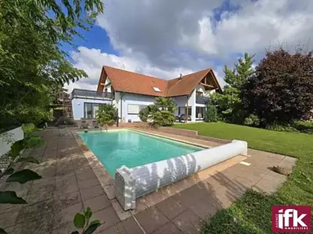 Algolsheim 68600 Achat / Vente maison 9 pièces t9 piscine