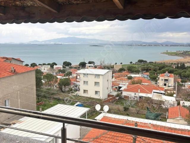 Aliağa Hacıömerli De Deniz Manzaralı Satılık Dubleks Daire