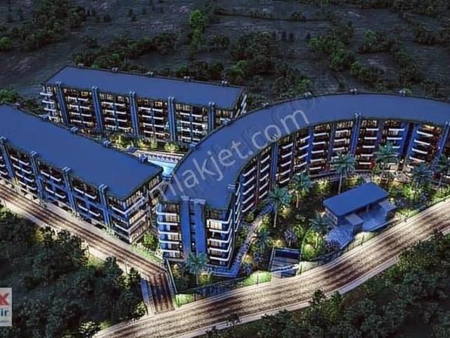 Alkaş Meydan Suites Samanlı Projesinde Deniz Manzaralı 1+1 45m2