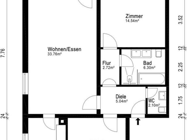 Alltagstaugliche 3,5 Zimmerwohnung Kehl Sundheim