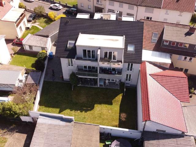 Alltagstaugliche 3 Zimmer Wohnung mit Barrierefreiheit in Stockstadt mit eigenem Garten Whg. Nr1+Nr2