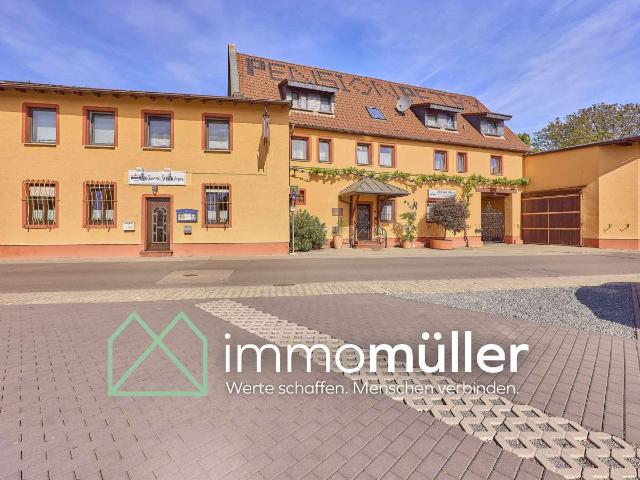 All in One: Pension, Gastronomie & Wohnen mit grüner Energie in Bockenheim