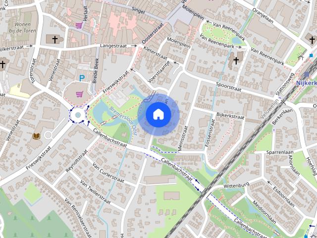 All in prijs voor 5 maanden villa met grote tuin in het centrum Nijker.
