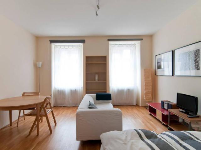 ALL IN! rent includes all charges: Fully furnished charming 45 sqm apartment, high ceilings, great light!