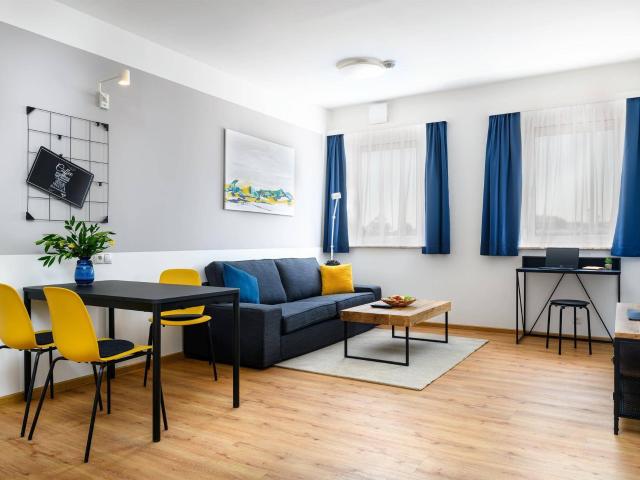 ALL INCLUSIVE Miete, vollmöbliertes Apartment COMFORT XL und Klima