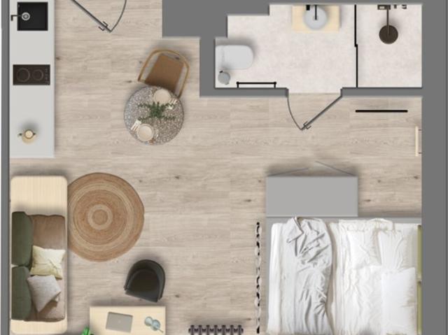 All inclusive Studio apartment in City Centre, Aachen Amsterdam Apartments for Rent