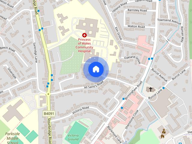 All Saints Place, Bromsgrove, B61
