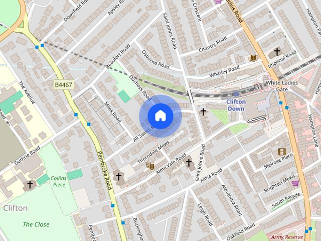 All Saints Road, Clifton, Bristol, BS8