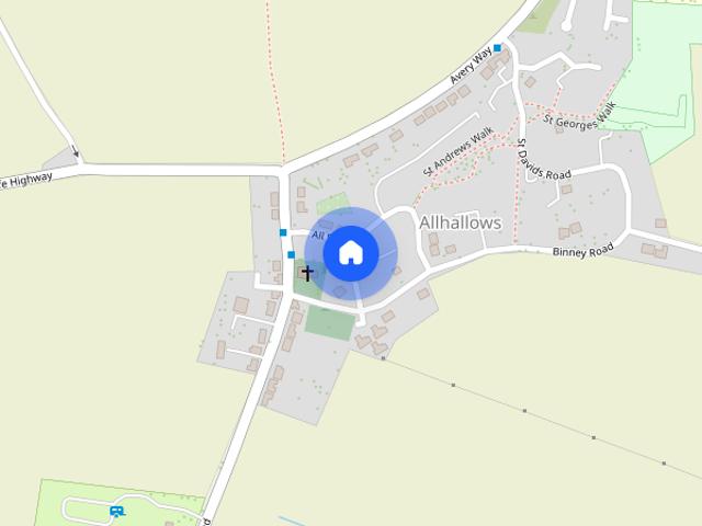 All Saints Road, Allhallows, Rochester, Kent, ME3