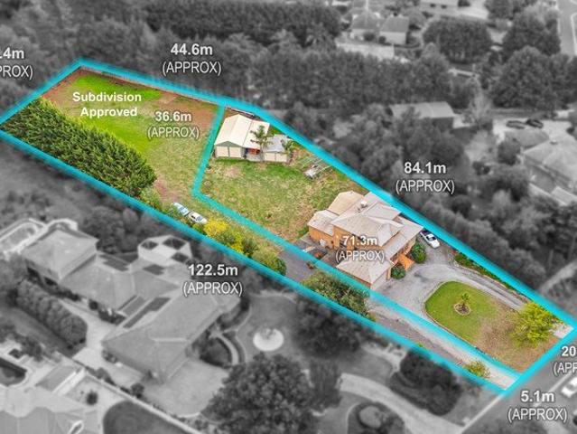 Grand Family Living on 4267sqm with half acre available to build second dwelling