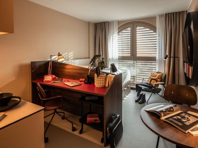 All you need is. Studio Work Furnished 1 Room Apartment incl. WIFI, Cleaning, Gym, Co Working, Social Spaces Library, Gaming Room, etc, Munchen Amsterdam Apartments for Rent