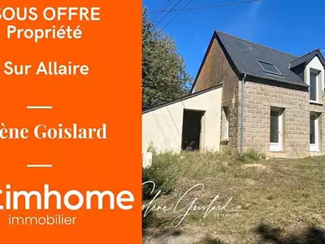 Allaire 56350 Achat / Vente maison 1 pièce t1