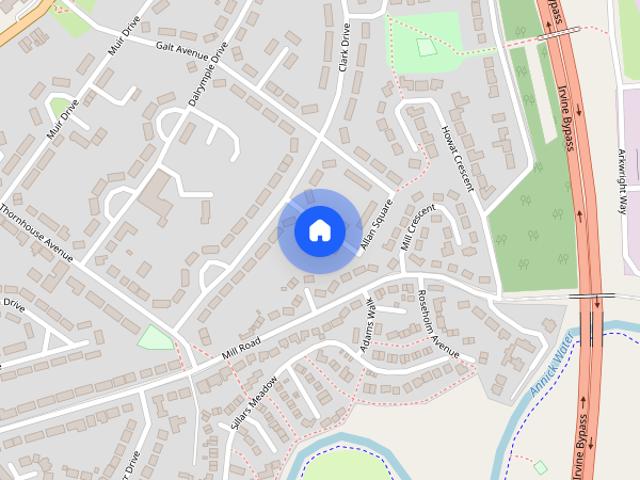 Allan Square, Irvine, Ayrshire, KA12