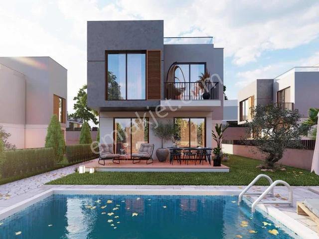 Allegra Sitesi Deniz Manzaralı Özel Havuzlu Eşyalı 3+1 Villa