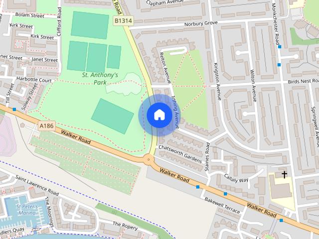 Allendale Road, St Anthonys, Newcastle upon Tyne, Tyne and Wear, NE6 2SY