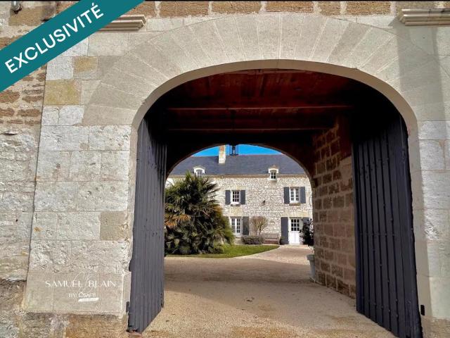 Alliance, charme de l'ancien et du confort moderne. 520m² Cizay La Madeleine