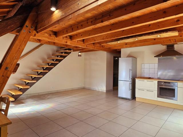 Allonzier la caille 74350 Duplex traversant T4 + 100 m2 ha