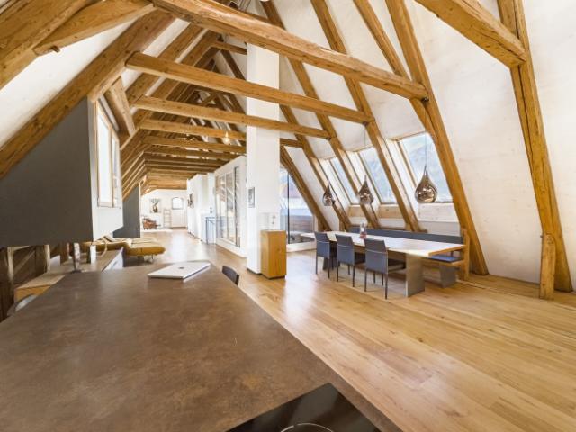 ALPENBLICK | Außergewöhnliches 125m² Loft im Dachgeschoss