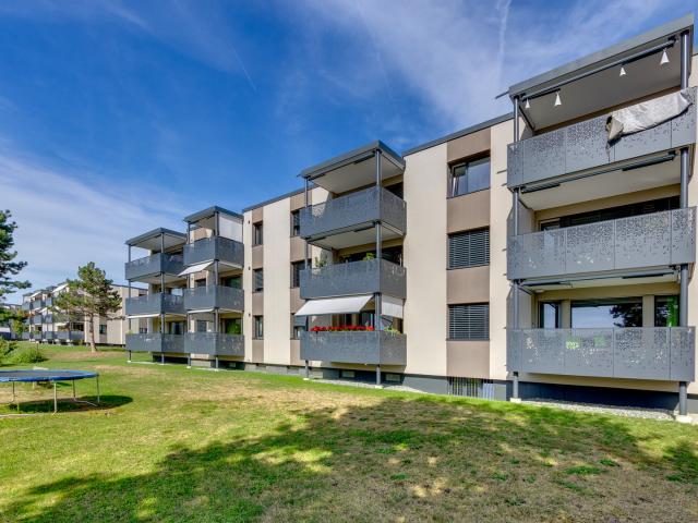 Alpensicht gesucht? Attraktive 3.5 Zimmerwohnung in Münsingen
