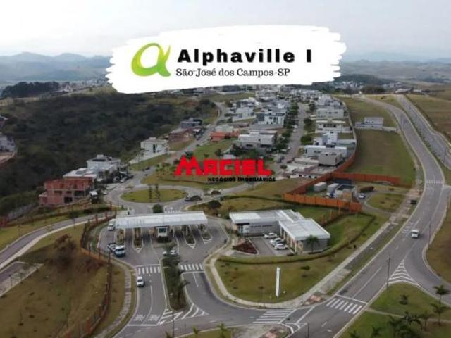 Alphaville Urbanova Terreno leve declive 495 m² localização Alta São José dos Campos SP