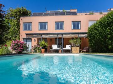 AlphaWolf Siedlung'Ziegelstraße' | 162m² Nutzfläche | 900m² Eigengarten & Pool | Wohnen wie im Haus | seltene Garenresidenz