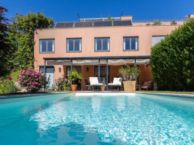 AlphaWolf Siedlung | Pool | ca. 750 m² Garten & Freifläche | Wohnen wie im Haus