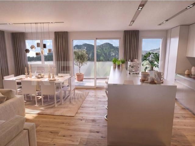 Alpines Lebensgefühl trifft moderne Architektur. 4½ Zimmer Neubauwohnung im 3. OG