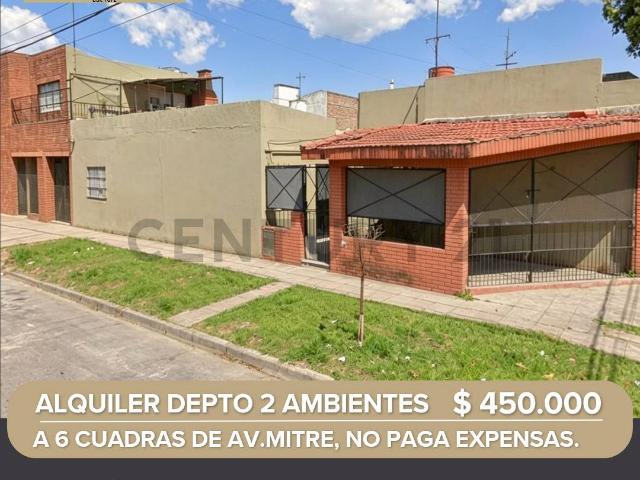 ALQUILER 2 AMBIENTES + COCHERA EN EZPELETA