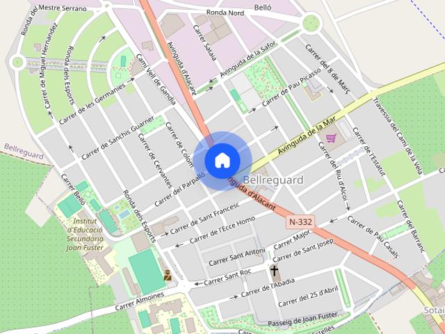 Alquiler apartamento alquiler de septiembre a junio en Bellreguard