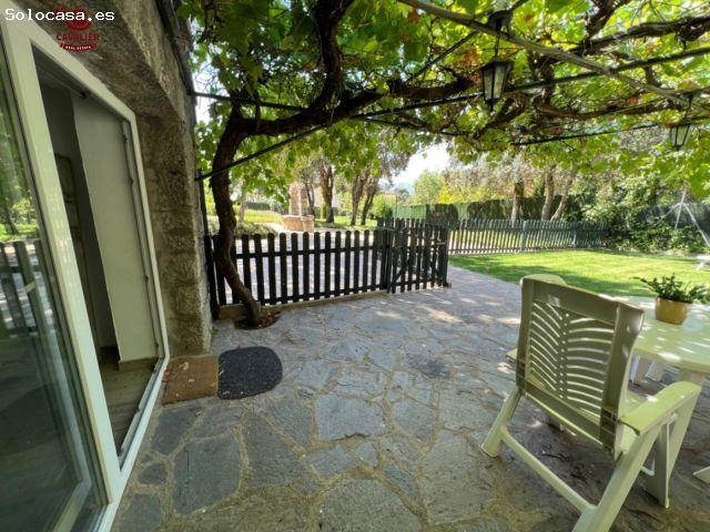 Alquiler apartamento amueblado muy luminoso de 52m2 con jardín privado de 100m2