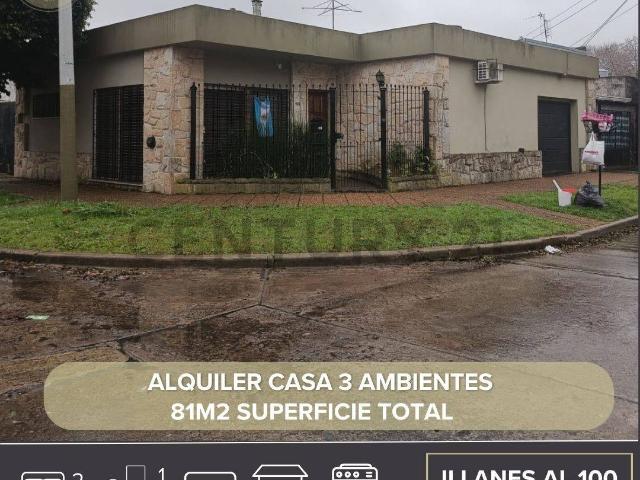ALQUILER CASA + COCHERA EZPELETA