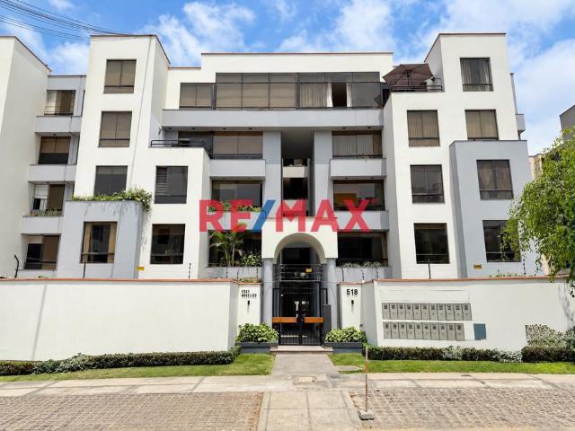 Alquiler De Acogedor Departamento Dentro De Condominio San Borja