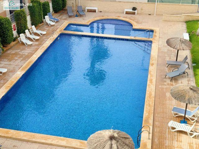 ALQUILER DE APARTAMENTO EN EL CAMPELLO CON PISCINA, TERRAZA Y CERCA DEL MAR