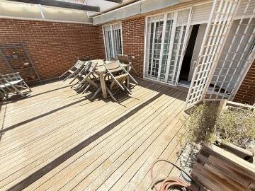 ALQUILER DE ATICO EN RONDA SUR, 2 DORMITORIOS, TERRAZA 25 M2 GARAJE