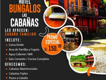 Alquiler de Cabañas en Agua Dulce Acobamba Tarma