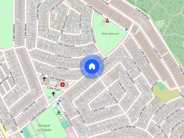 Alquiler de casa o chalet independiente en Calle breten, 11