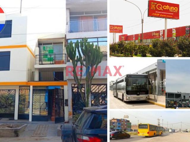 Alquiler De Casa Completa – Ideal Para Negocio + Vivienda / Oficinas / Consultorios En Carabayllo A 1/2 Cdra De Av. Universitaria