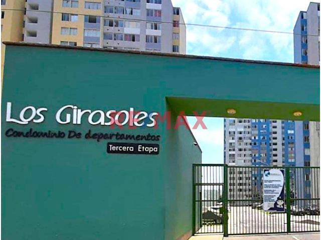 Alquiler De Departamento 3 Habitaciones, Condominio Los Girasoles, Comas