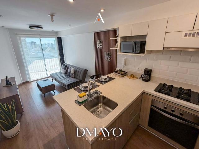 ALQUILER DE DEPARTAMENTO AMOBLADO EN LINSIDRO 1 dormitorio AREAS COMUNES