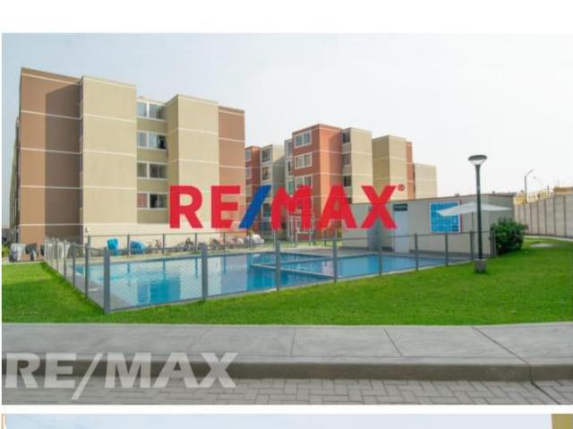 Alquiler De Departamento En Carabayllo Primer Piso En Condominio Con Piscina
